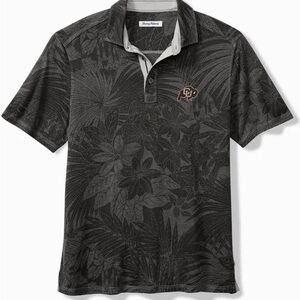 NEW University of Colorado Tommy Bahama Collegiate Santiago Paradise Polo